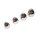 Solid stainless steel cone