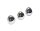 Solid stainless steel cone