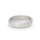 Solid stainless steel cock ring with decorations