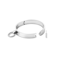 High-quality stainless steel collar with O-ring, inner diameter 120 mm