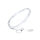 Ergonomisches BDSM Halsband Edelstahl mit abnehmbaren O-Ring