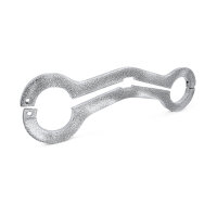 Aluminium Humbler - Hodenpranger mit Handschellen