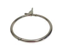 Massives Halsband aus Edelstahl Muster Innen Ø 126 mm bis 140 mm