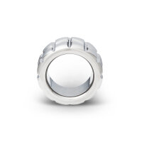 Massiver Cockring aus Edelstahl mit Verzierungen