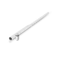 Harnröhren Vibrator aus Edelstahl, mit Kugeln Ø 8 + 10 mm