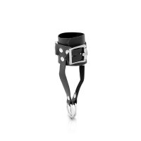 Penis stretcher testicle weight cock ring with cuff