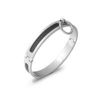 Stainless steel BDSM collar with O-ring, inner diameter...