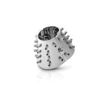 Oval CBT ball stretcher with 38 spikes, stainless steel,...
