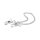 Metall Nippelklemmen mit Kette – 30 cm