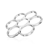 Shibari Revolver Ring aus Edelstahl