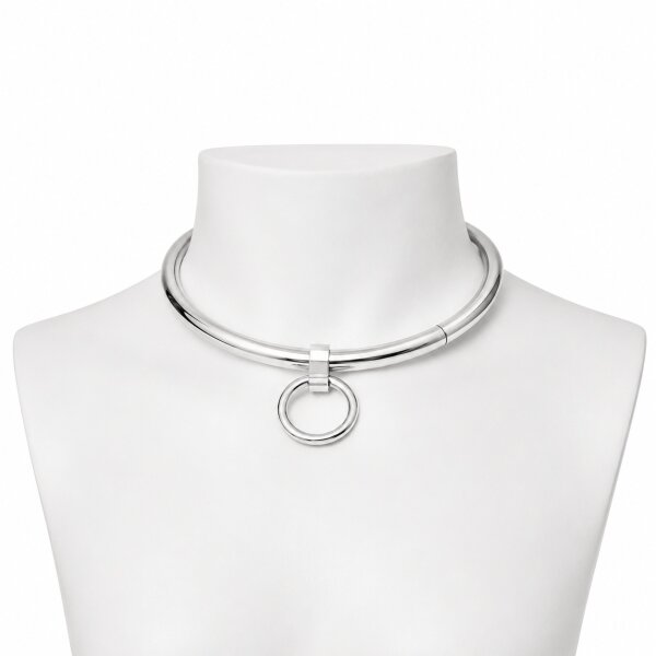 Titanium collar with O-ring – ultra-lightweight, durable & hypoallergenic