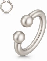 Horseshoe-shaped titanium cock ring &ndash; sturdy and...