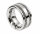 Massiver Cockring aus Edelstahl – Muster
