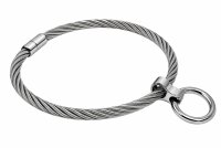 Edelstahl-Halsband mit abnehmbarem O-Ring Innen Ø 110 mm