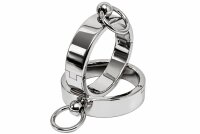 Edelstahl-Handfesseln mit O-Ring Innen &Oslash; 70 mm