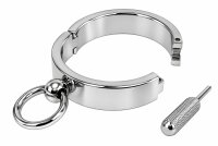 Edelstahl-Handfesseln mit O-Ring Innen Ø 70 mm