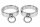 Edelstahl-Handfesseln mit O-Ring Innen Ø 70 mm