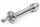 Edelstahl Dildo Anal Plug Reamer Rotator