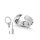 Oval ball stretcher testicular weight testicular ring testicular stretcher CBT application