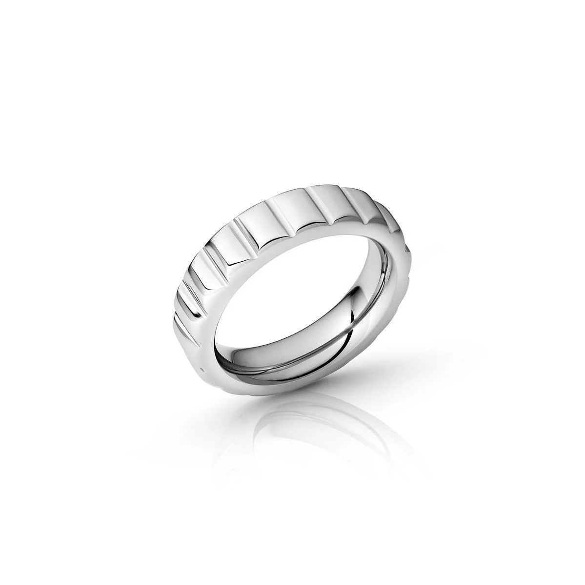 Aufregender Cockring mit Rillen, aus Edelstahl, Ø...