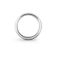 Solid cockring made of brushed stainless steel,...