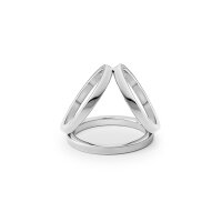Special triple cockring, made of stainless steel, S - L