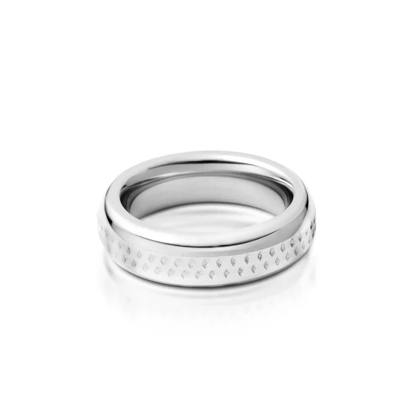 Solid glans ring made of medical stainless steel, with a...