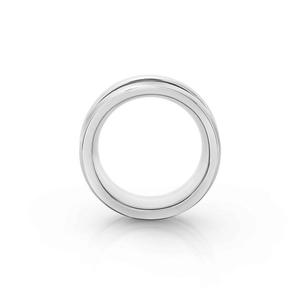 Exciting glans ring made of medical stainless steel, shiny look, 30 mm