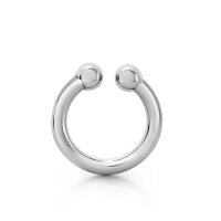 Acorn ring in horseshoe shape made of medical stainless steel