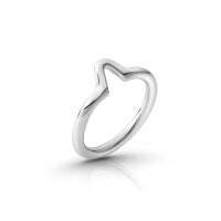 Ergonomic glans ring made of stainless steel, in an attractive design