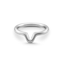 Ergonomic glans ring made of stainless steel, in an attractive design