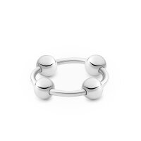 Exciting stainless steel glans ring with 4 balls