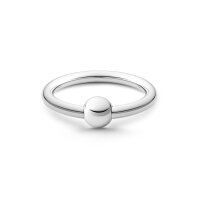 High-quality stainless steel acorn ring with ball