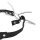 Mouth gag spider mouth gag with o-ring leather toggle
