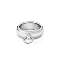 Solid stainless steel finger ring slave ring