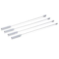 Dilators in a set according to Bakes, made of stainless steel, 9 pieces, 5 to 13 mm