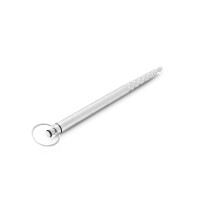 Urethral vibrator made of stainless steel, with balls, 210 mm, Ø 9 to 12.5 mm