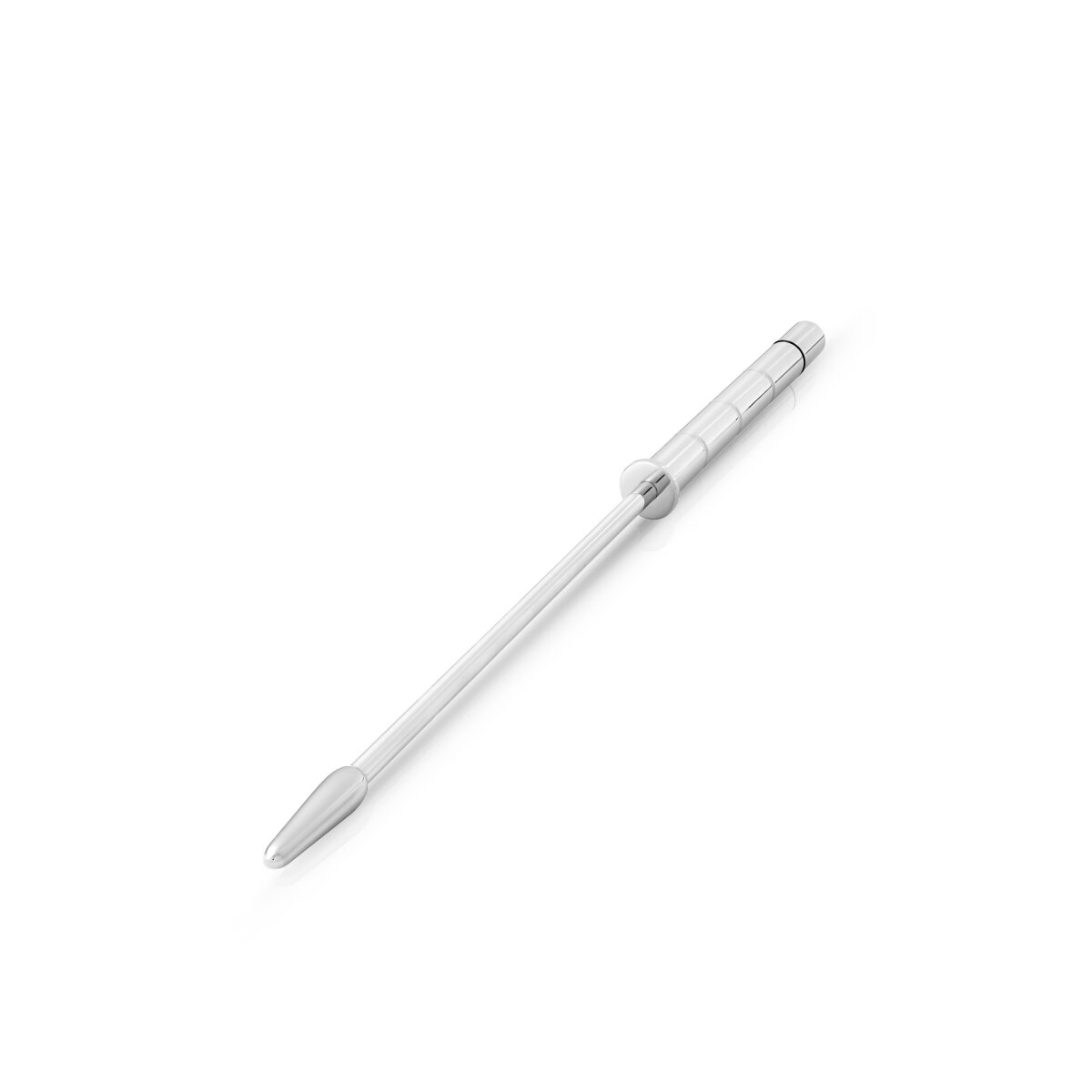 Harnr�hren Vibrator aus Edelstahl, mit Spitze am Ende, 320 mm, in verschiedenen Gr��en 10 mm