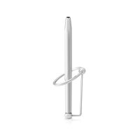 Dilator / princes sceptre with flow-through and decorative ring, made of stainless steel, in various sizes