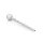 Dilator / princes sceptre with flow-through and unscrewable ball, made of stainless steel, in various sizes