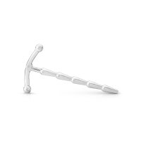 Stainless steel urethral dilator penis plug
