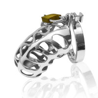 Stainless steel chastity cage chastity cage (KK19)