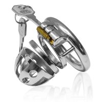 Stainless steel chastity cage penis cage chastity belt (KK18)