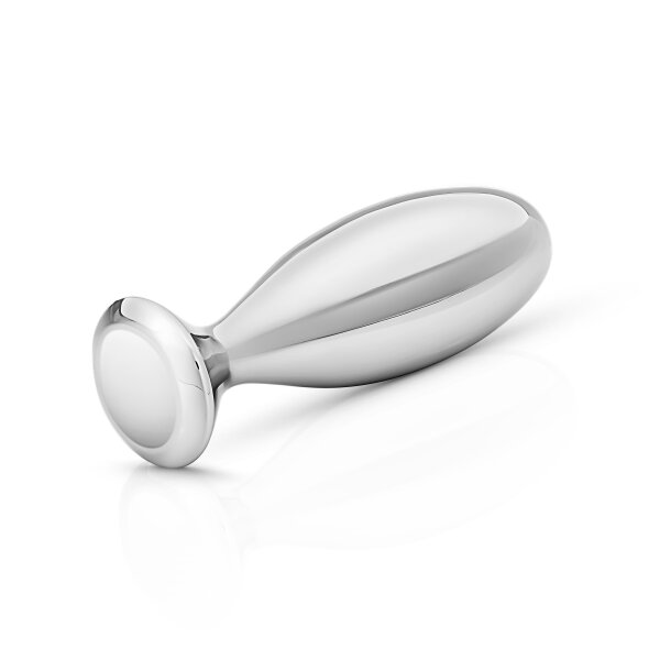 Stainless steel butt plug anal trainer