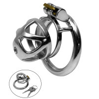 Stainless steel chastity belt chastity cage penis cage...